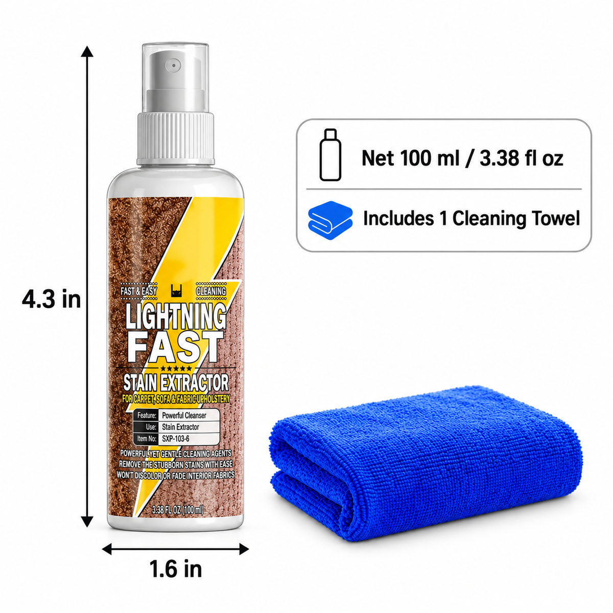 Professional Leather & Fabric Cleaner