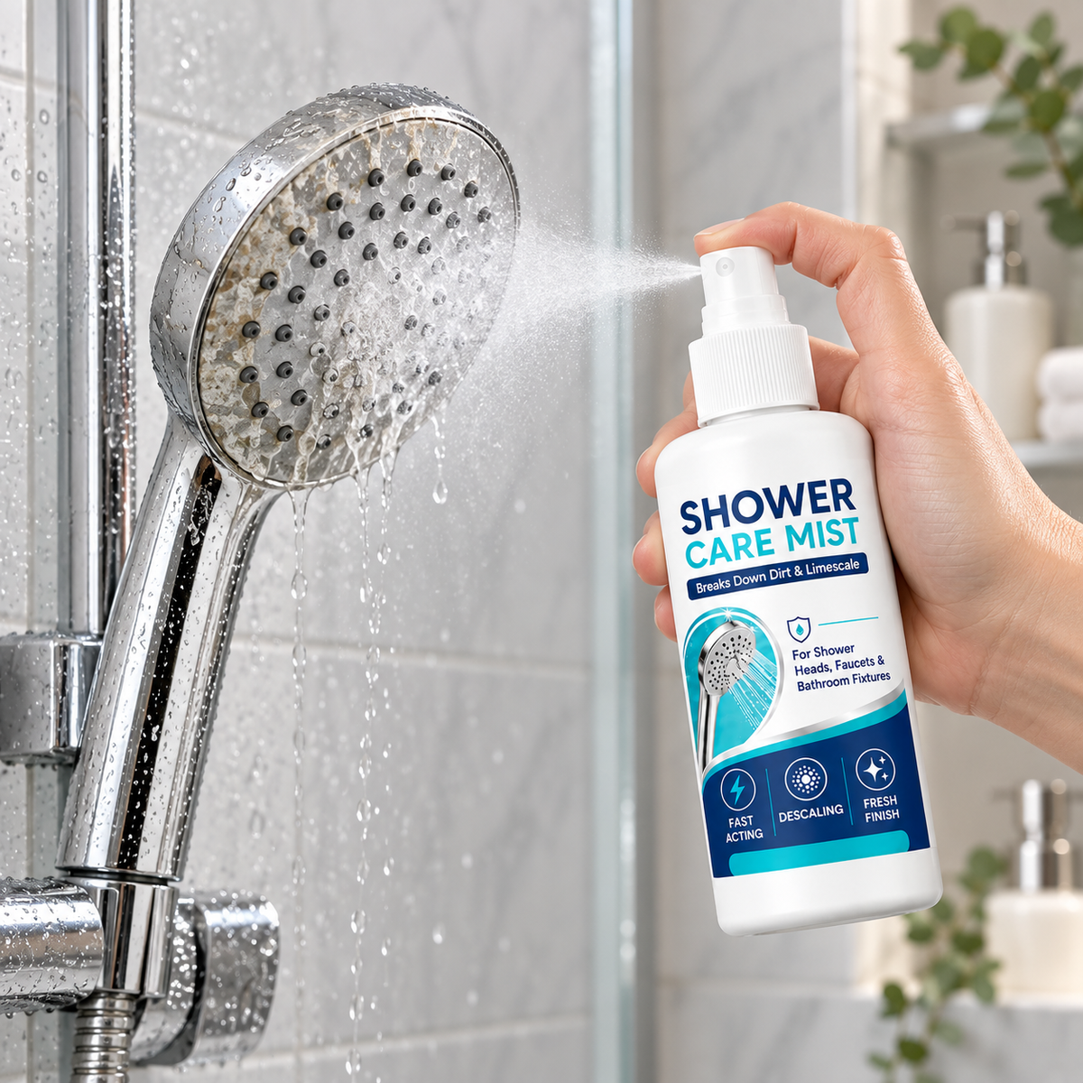 Fast-Acting Shower Limescale Remover Spray