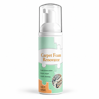 Waterless Carpet Foam Stain Remover with Towel